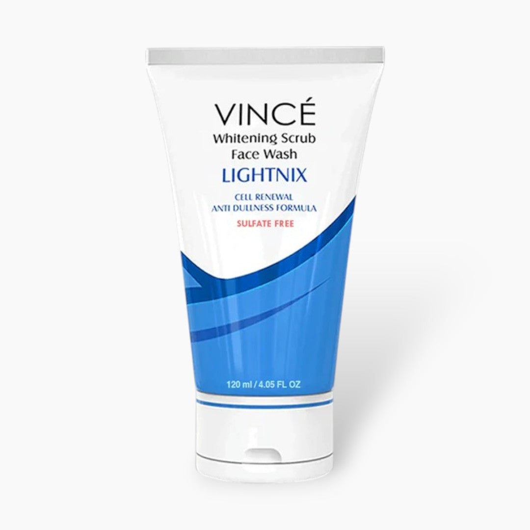 Vince Lady Whitening Scrub Face Wash 120ml