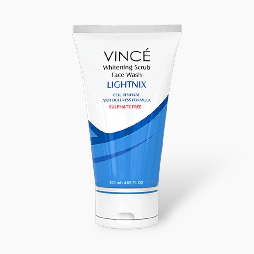 Vince Lightnix - Whitening Scrub Face Wash 120ml