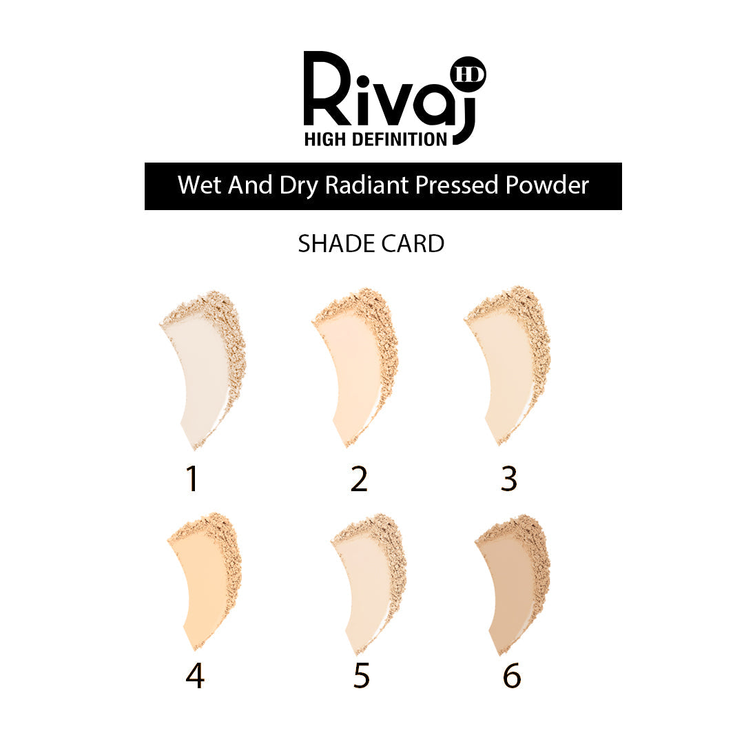 Wet and Dry Radiant Pressed Powder - RHD