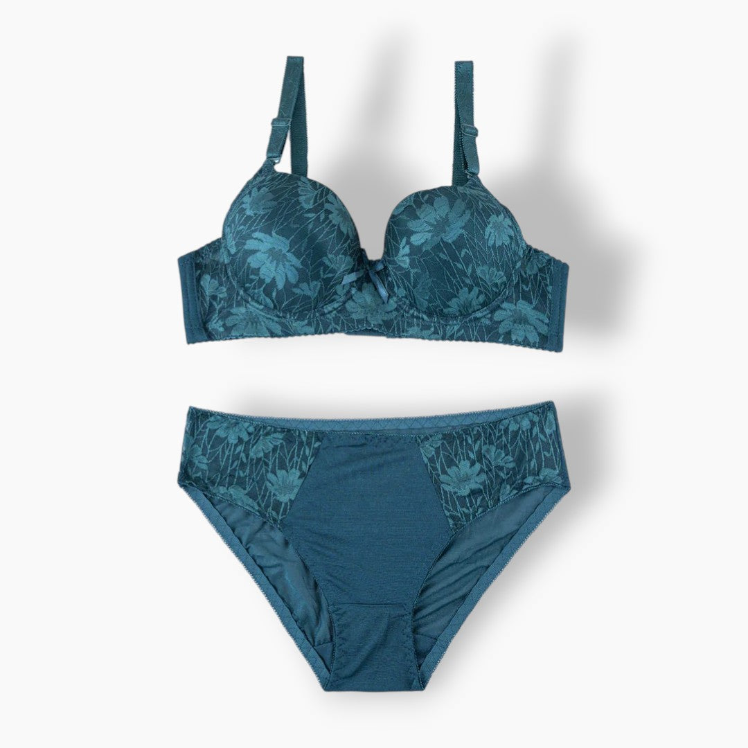 Belleza Lingerie Wire Padded Bra Set - 2354