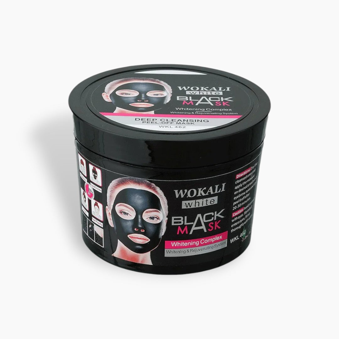 Wokali Wkl462 Charcoal Black Peel Off Facial Mask 300ml