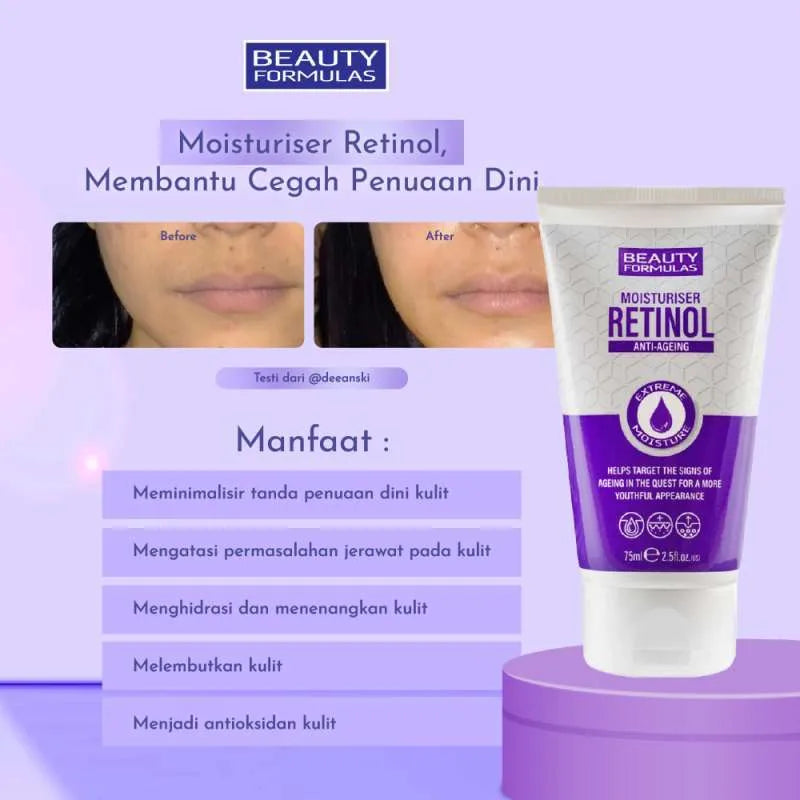 Beauty Formula Retinol Moisturiser 75ml