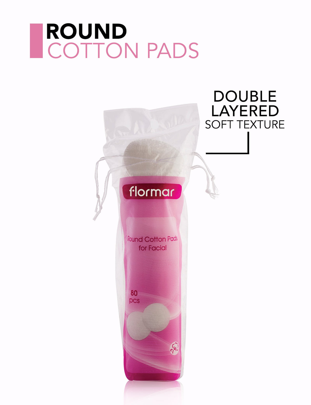 Flormar Round Facial Cotton Pad