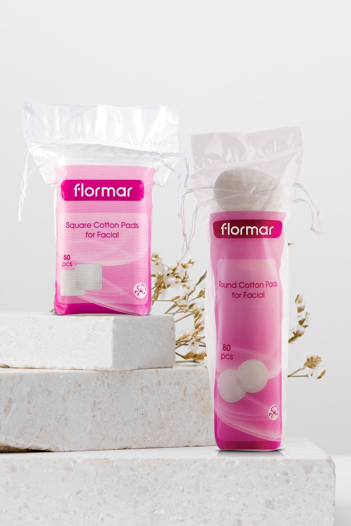 Flormar Round Facial Cotton Pad