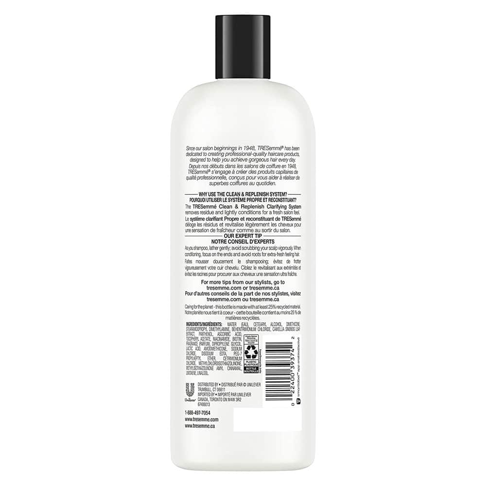 Tresemme Clean & Replenish Conditioner 828ml