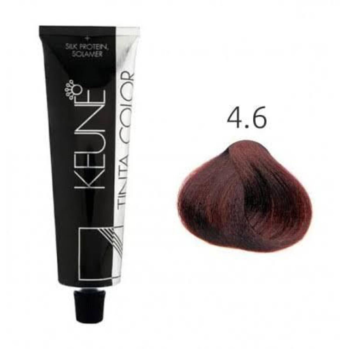 Keune Tinta Hair Color 60ml - 4.6 Medium Red Brown