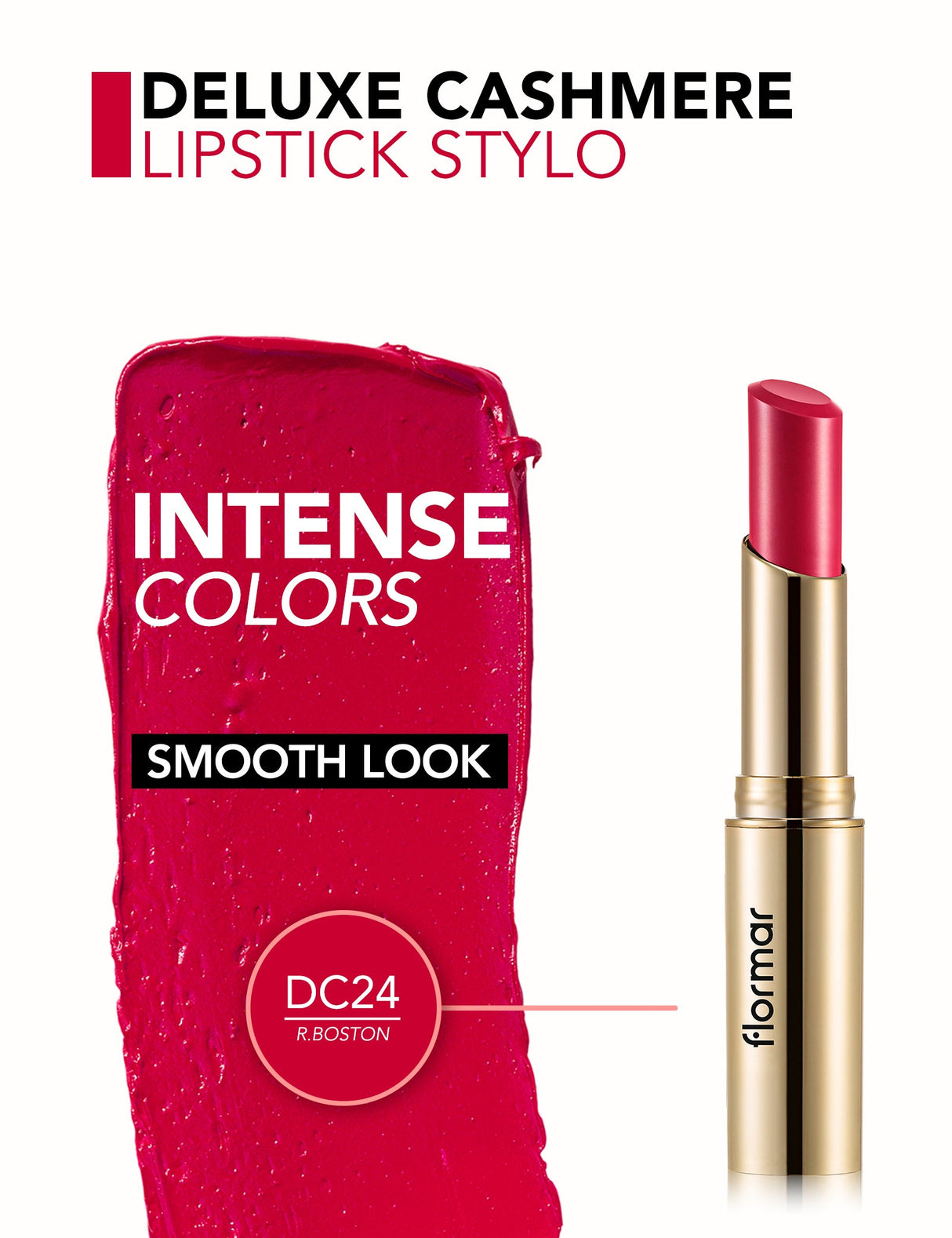 Flormar Deluxe Cashmere Stylo Lipstick