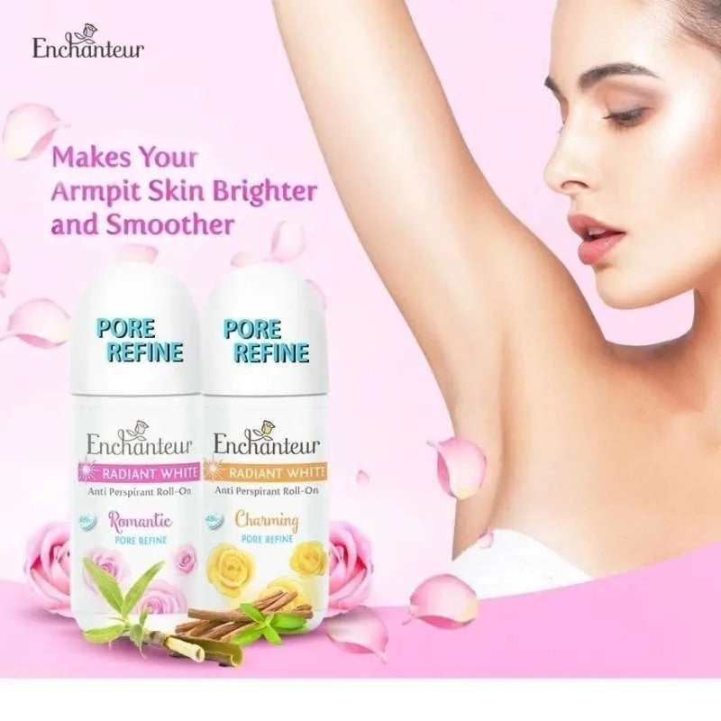 Enchanteur Pore Refine White Charming Roll On 50ml