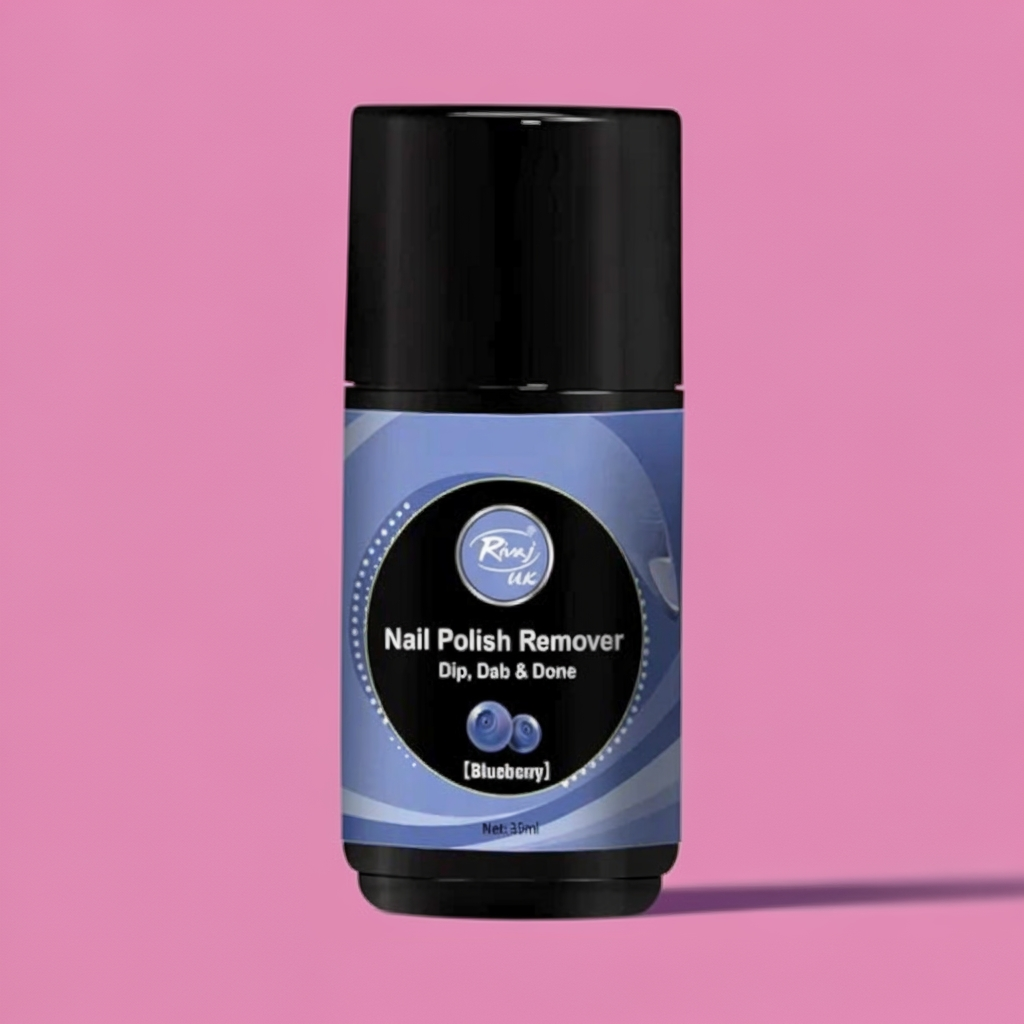 Rivaj Nail Polish Remover - Blueberry (35ml)
