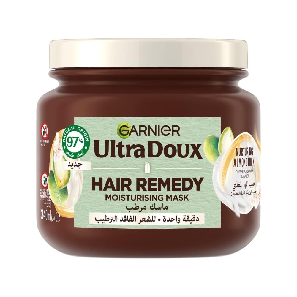 Garnier Ultra Doux Almond Milk Moisturising Hair Mask 340 ml