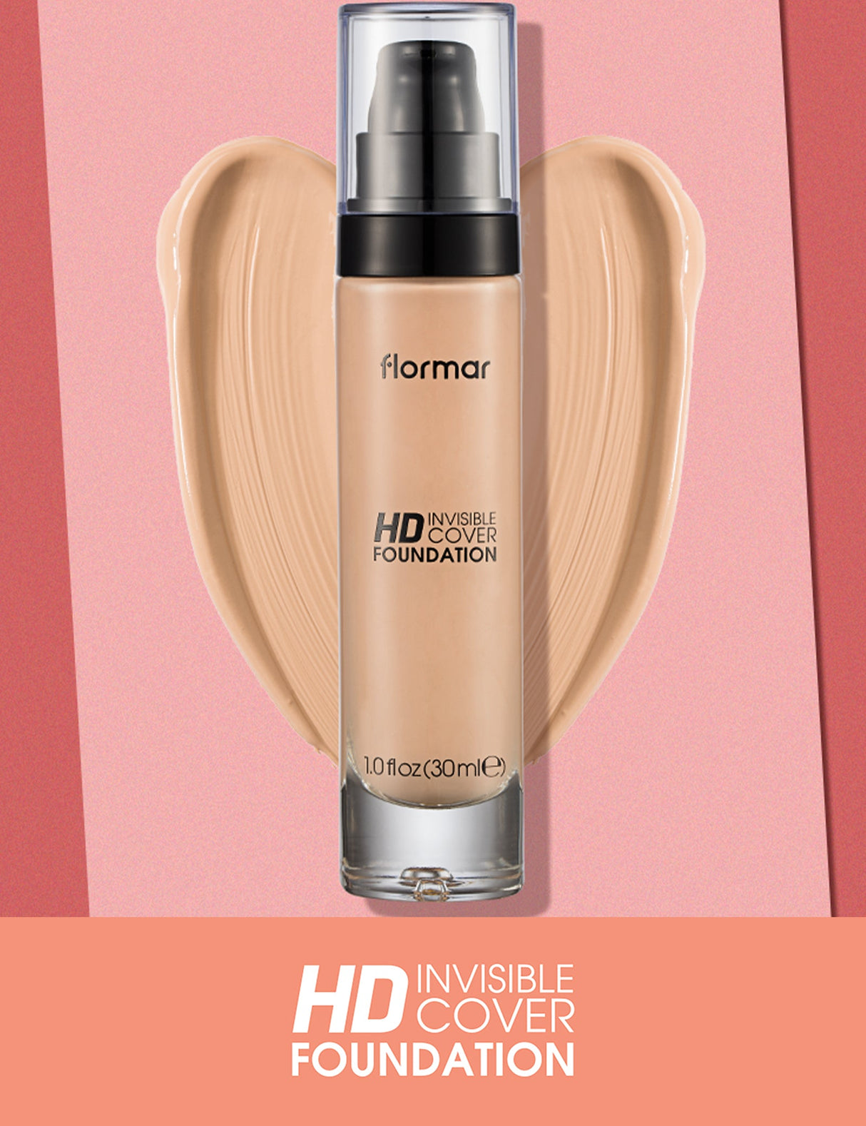 Flormar Invisible Cover Hd Foundation