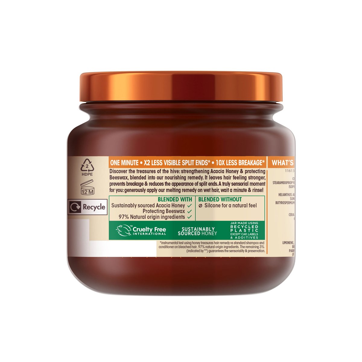 Garnier Ultimate Blends Honey Treasures Remedy Hair Mask 340 ml