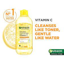 Garnier Vitamin C Micellar Cleansing Water for Dull Skin 400 ml