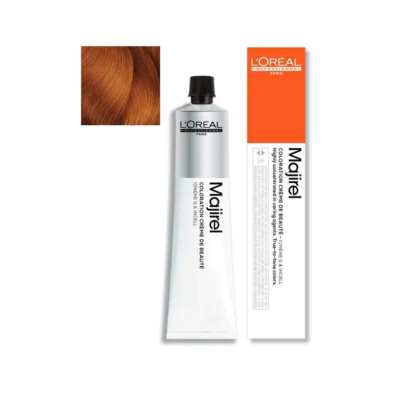 Loreal Majirel # 7.44 Deep Coper Blonde Hair Color