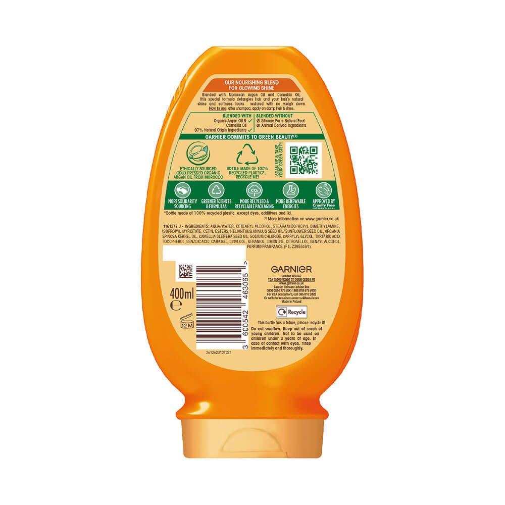 Garnier Ultimate Blends Marvelous Oil Argan & Camelia Norshing Conditioner 400ml