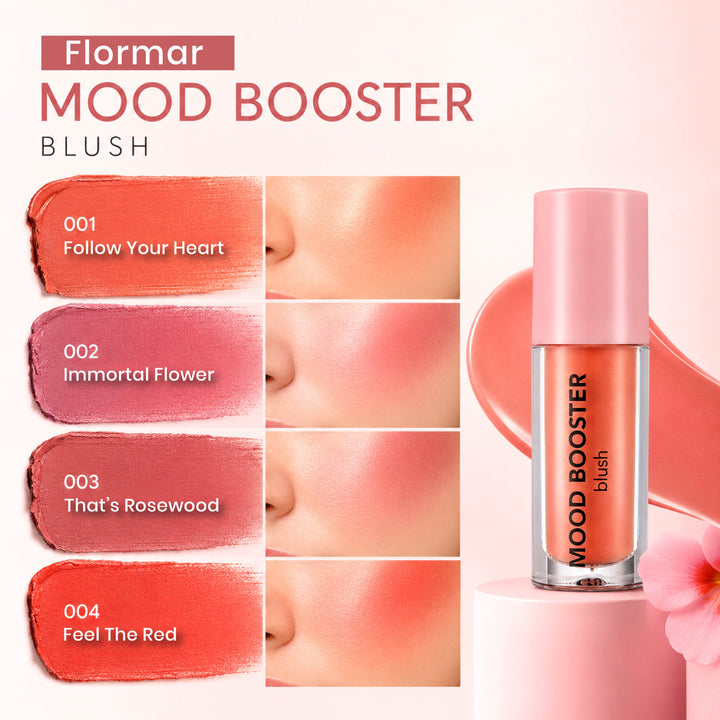 Flormar Mood Booster Liquid Blush 4Ml
