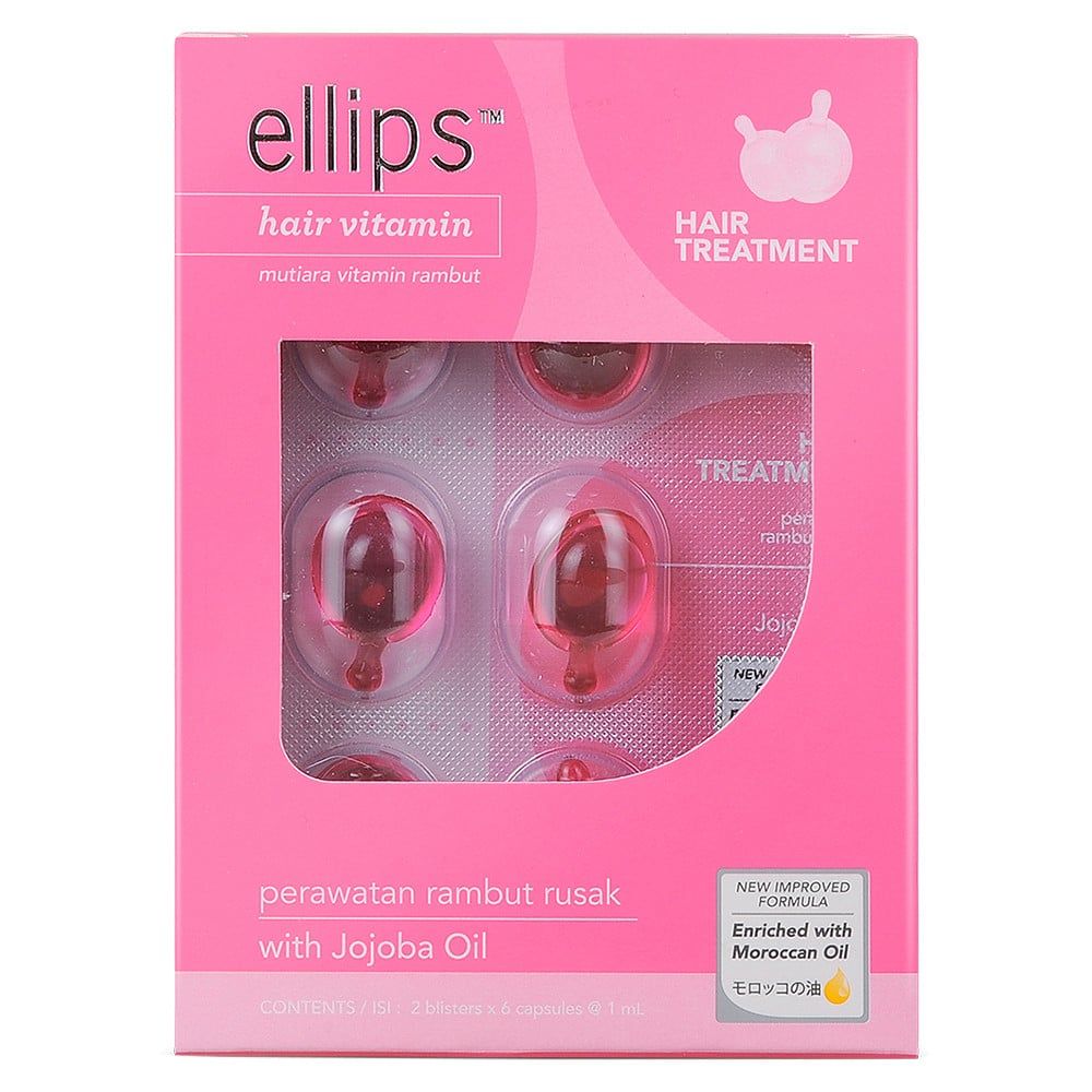 Ellips Heat Protection With Ginseng & Honey Oil 1ml
