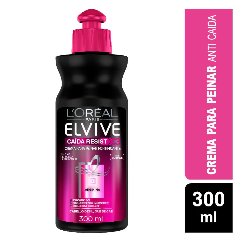 Loreal Elvive Parapeinar Cabello Debil Weak Hair Cream 300Ml