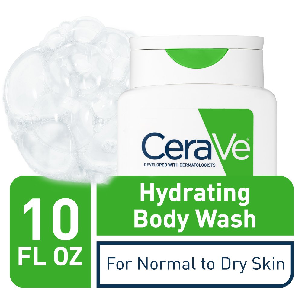 Cerave Normal To Dry Hydrating Body Wash 10Oz