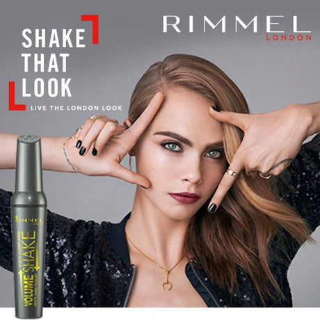 Rimmel Volume Shake Mascara 9ml - Black
