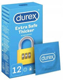 Durex Extra Safe Thicker Condom 84g (Pack of 12)