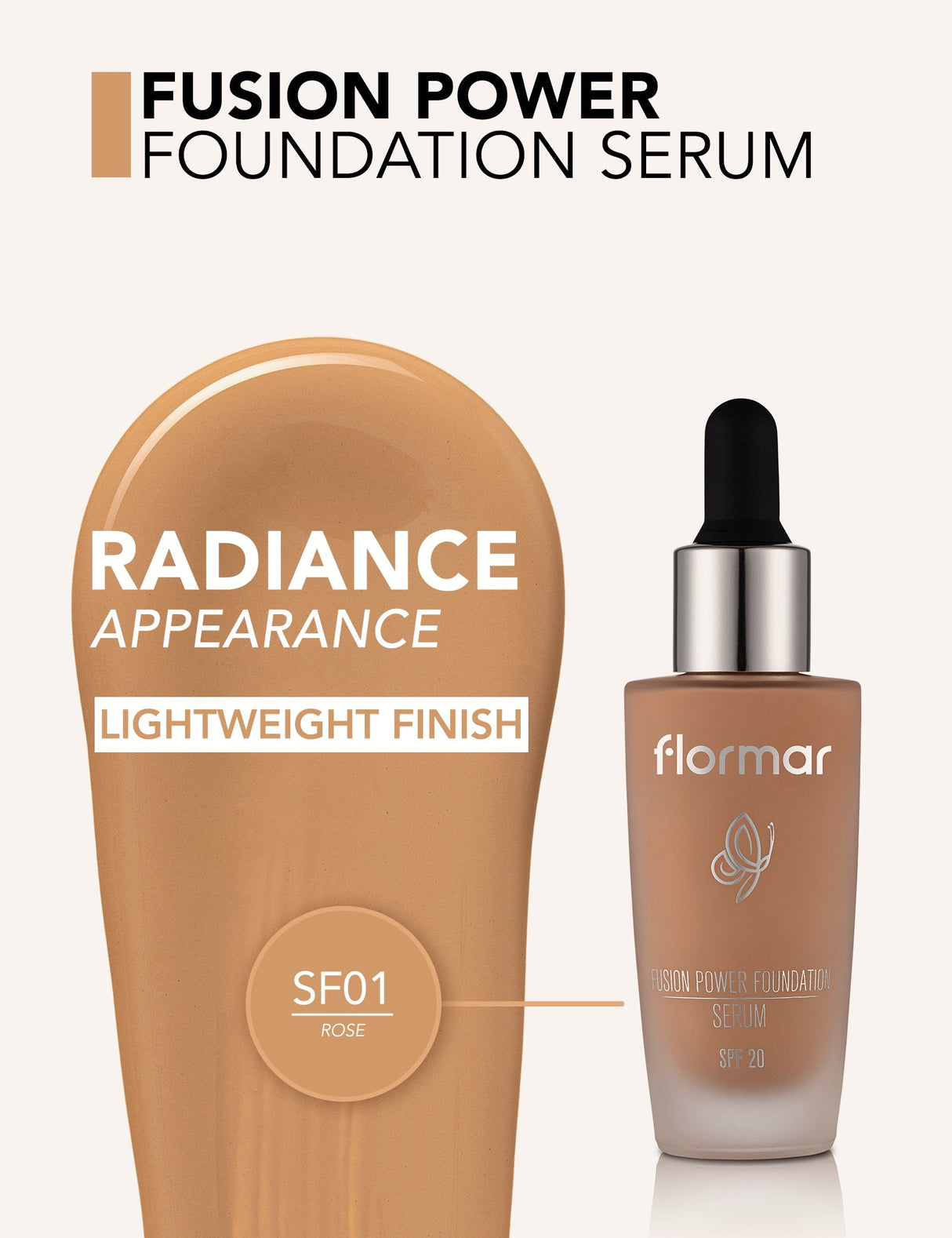Flormar Fusion Power Serum Foundation
