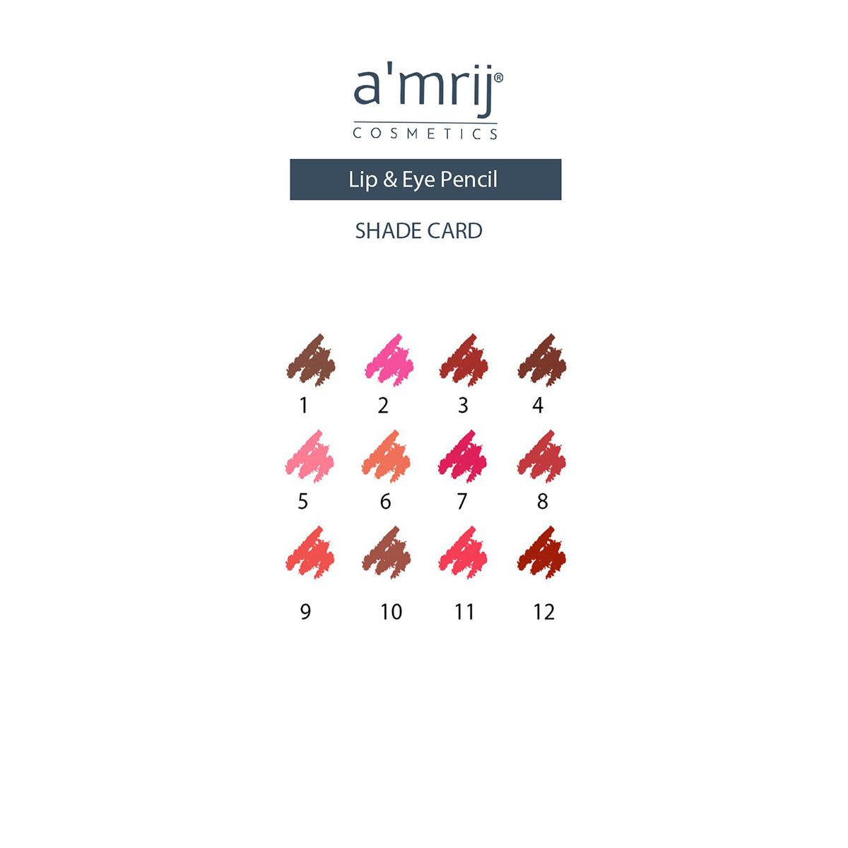 Amrij LIP & EYE PENCIL