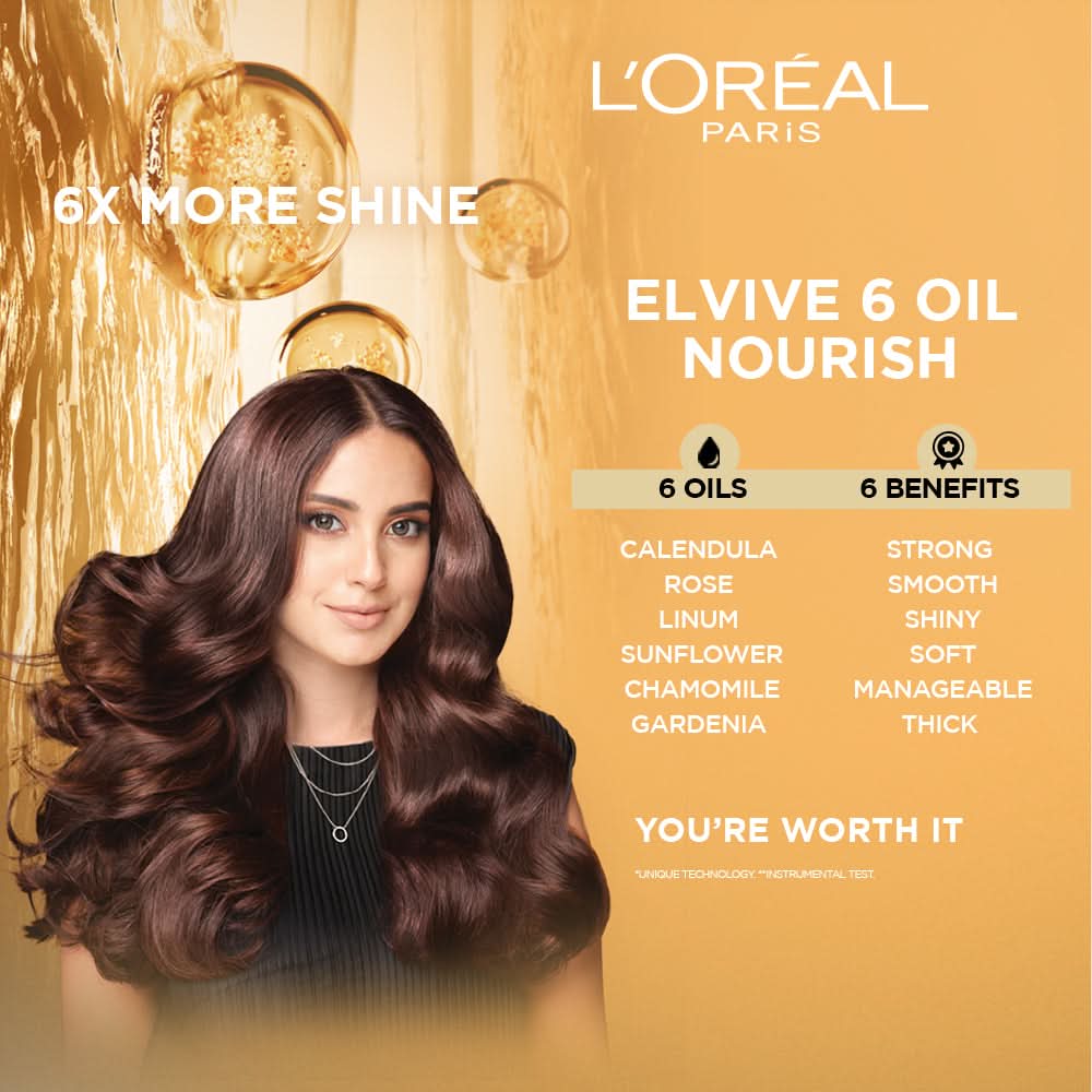 Loreal 6 Oil Nourish Conditioner 175Ml