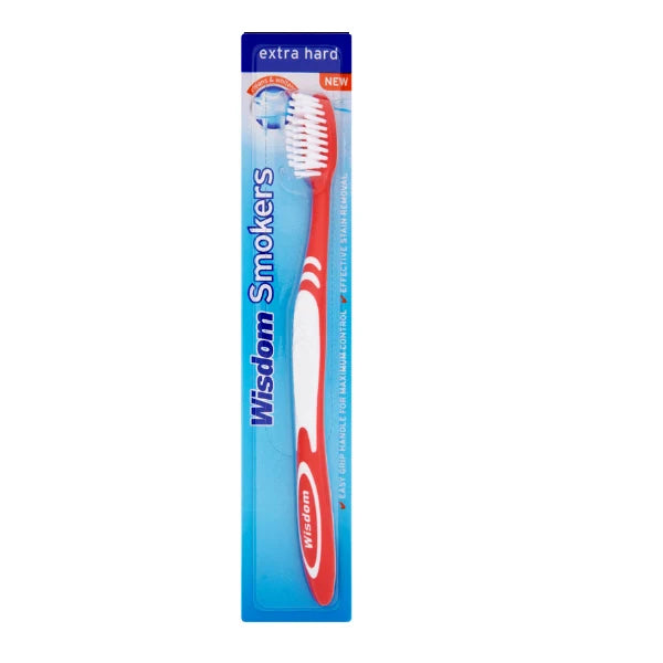 WISDON SMOKERS EXTRA HARD TEXTURE WISDOM TOOTH BRUSH
