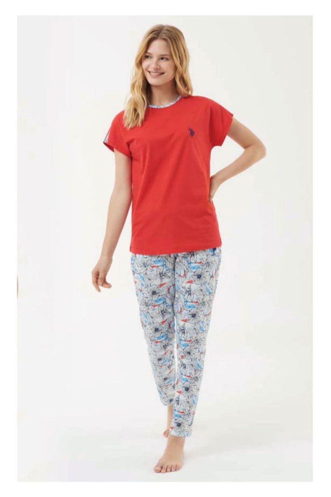 16550 Red Pajama Suit RIOS