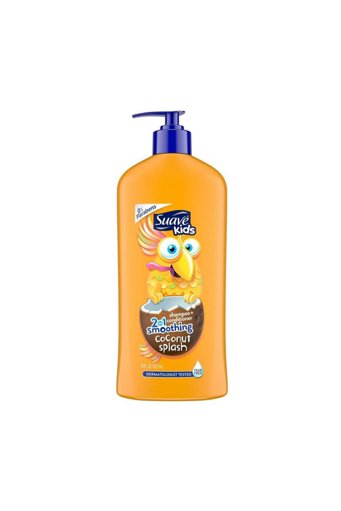 2in1 Kids Coconut Splash Smoothing Shampoo And Conditioner 532ml RIOS