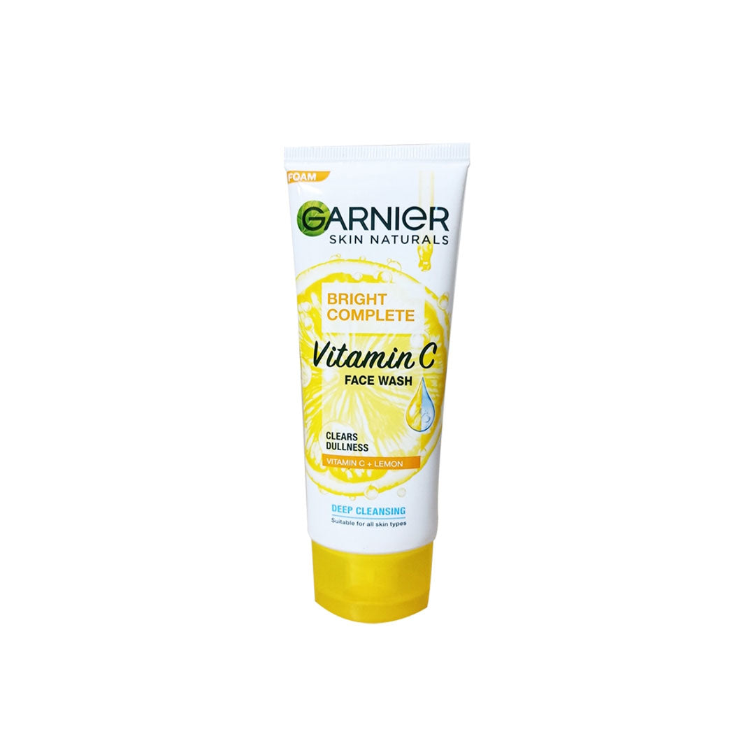 Garnier Bright Complete Vitamin C Brightening Face Wash 100ml RIOS