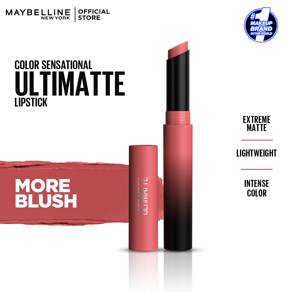 Color Sensational Ultimatte Slim Lipstick - More Blush RIOS
