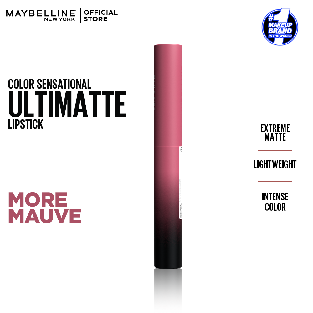 Color Sensational Ultimatte Slim Lipstick - More Mauve RIOS