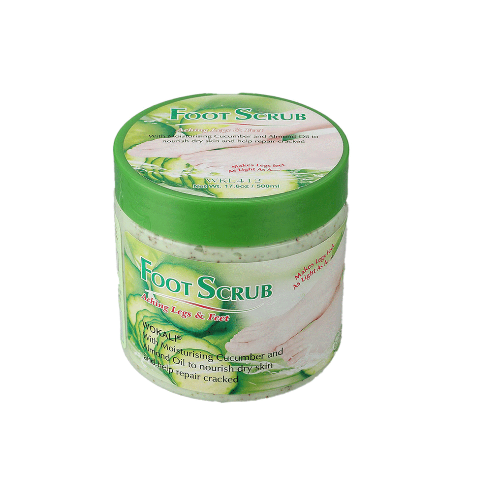 Wokali Cucumber Foot Scrub 500ml RIOS