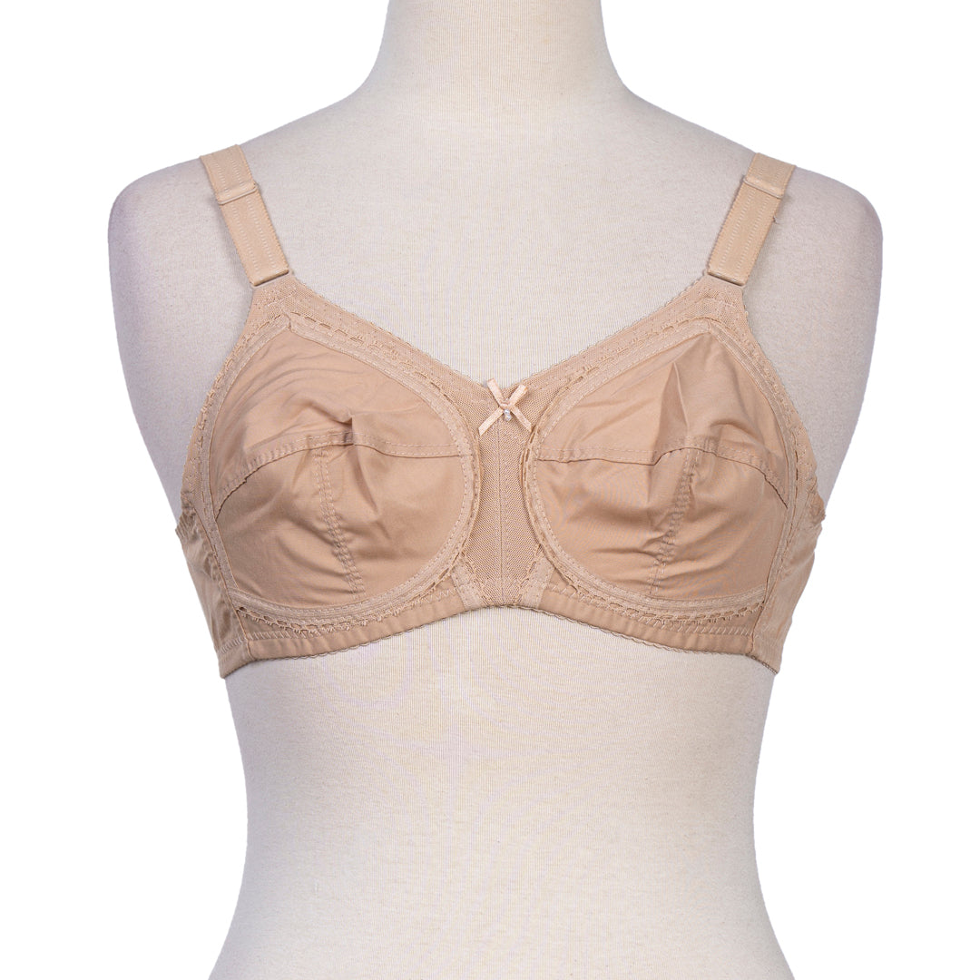 Belleza Lingerie Gentle Classic Cotton Bra - Skin