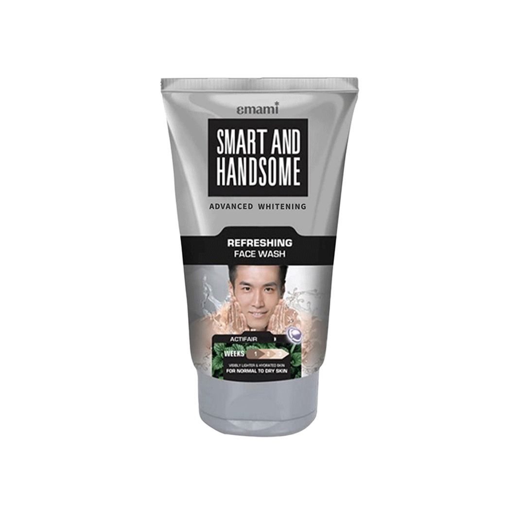 Fair and hot sale handsome face wash