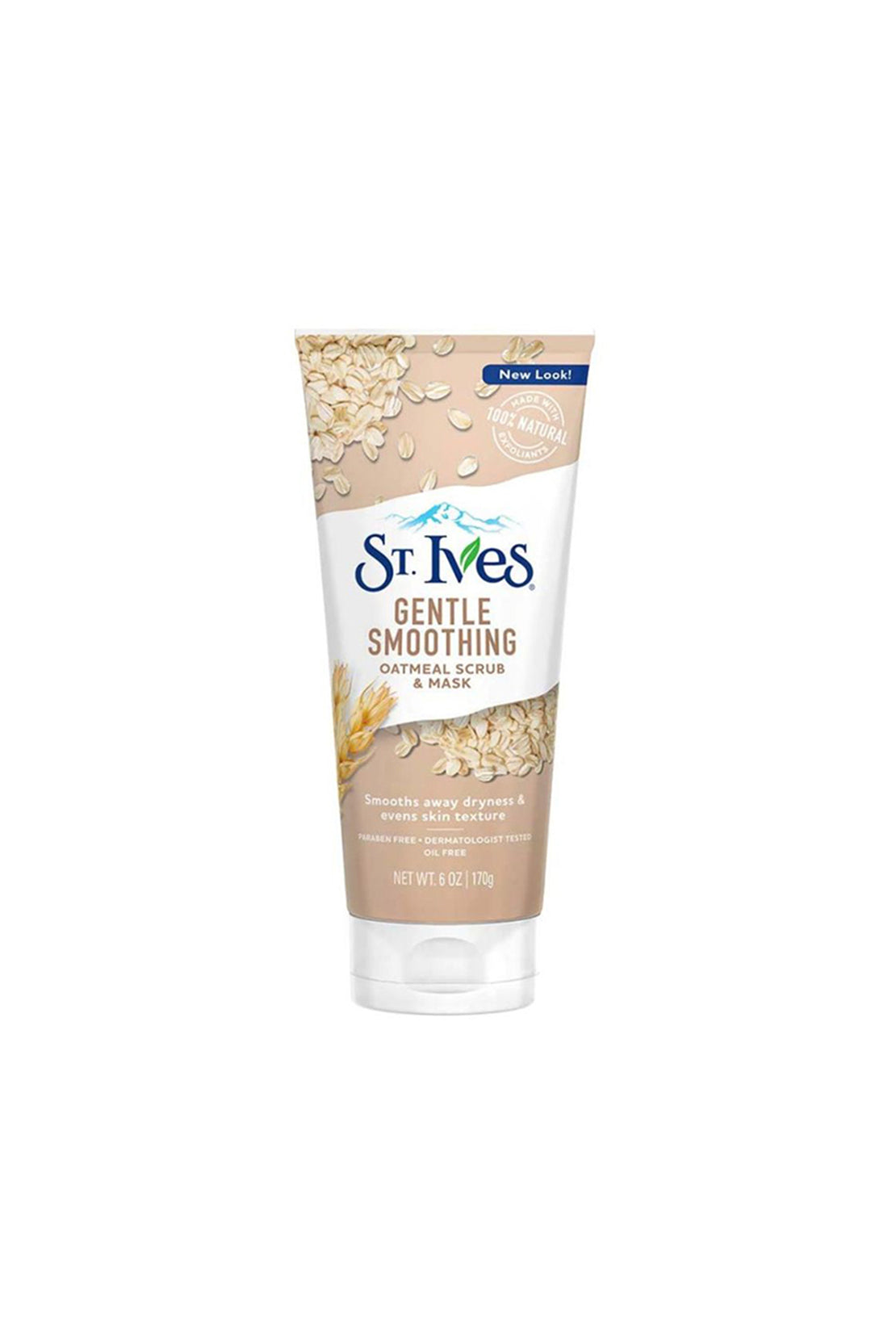 Gentle Smoothing Oatmeal Scrub & Mask 170gm RIOS
