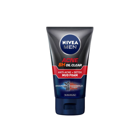 Nivea Men Acne Oil Clear 8H Defense Scrub 100ml