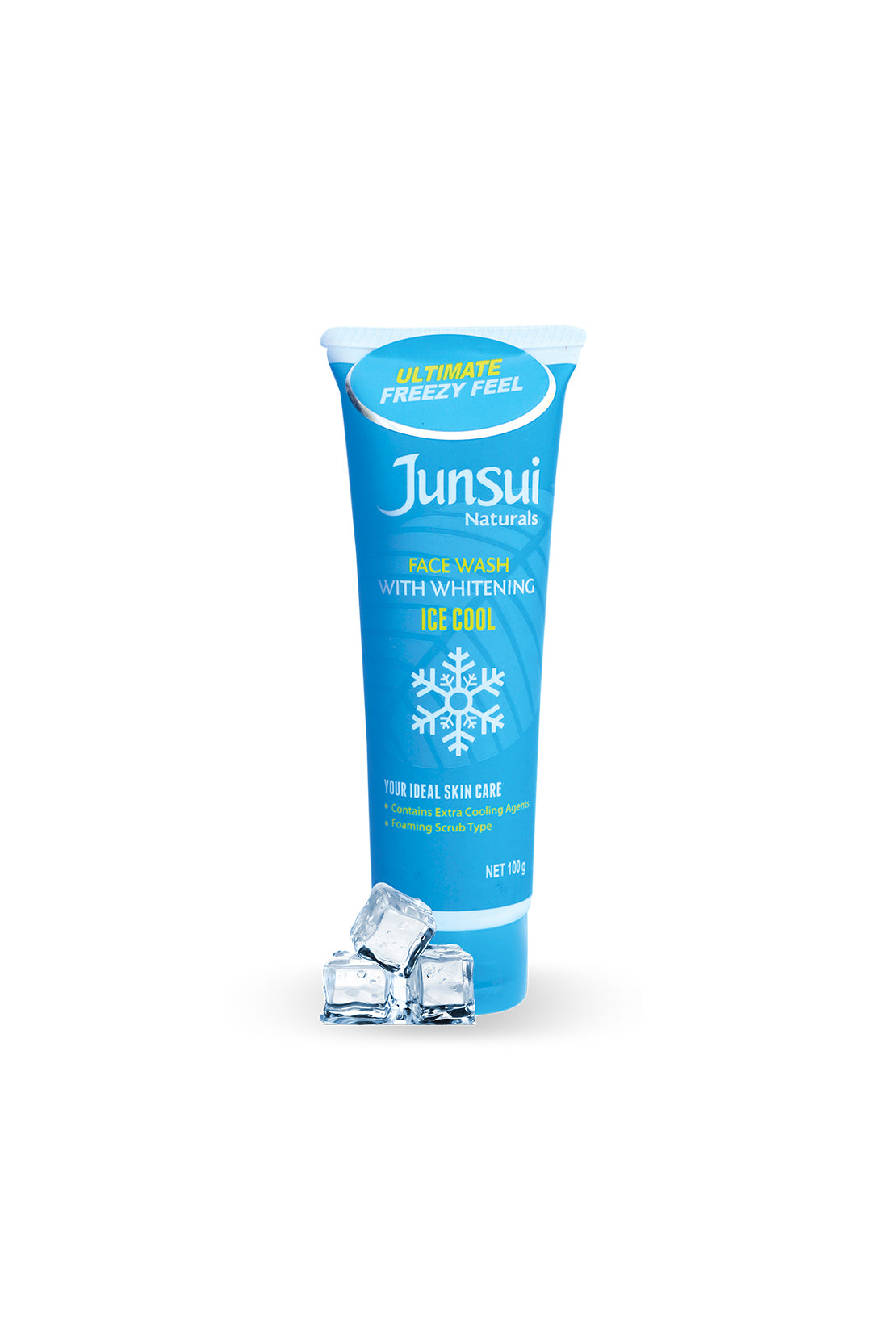 Buy Junsui Naturals Ice Cool Whitening Face Wash 100g