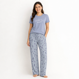 Belleza Lingerie Crew Neck C/Jersey Pajama Set  0097 Multi