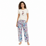 Belleza Lingerie Crew Neck C/Jersey Pajama Set  0099-Multi