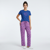 Belleza Lingerie Crew Neck C/Jersey Pajama Set  0105-Multi