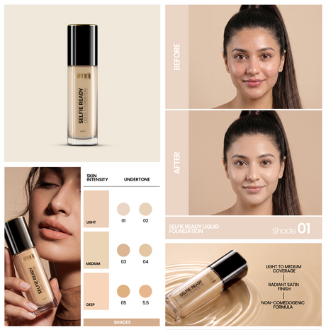 Amrij SELFIE READY LIQUID FOUNDATION