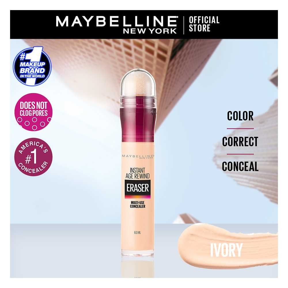 Maybelline Instant Age Rewind Concealer - 100 Ivory