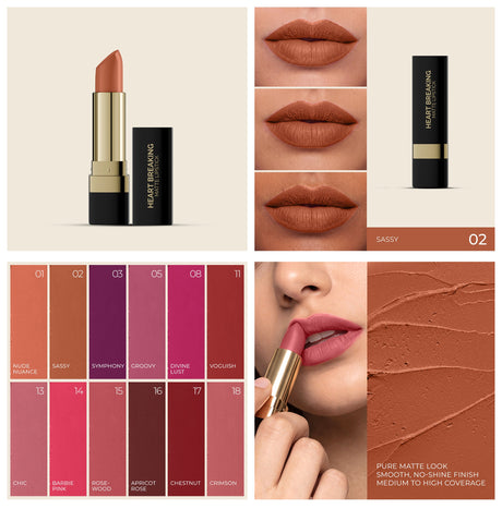 Amrij HEART BREAKING MATTE LIPSTICK