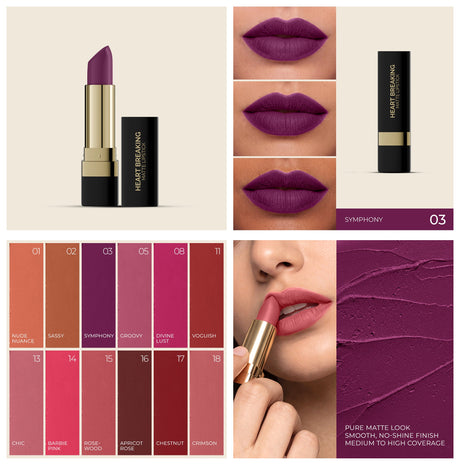 Amrij HEART BREAKING MATTE LIPSTICK