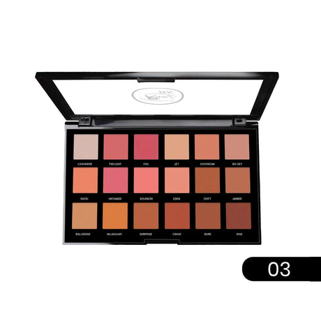 Rivaj HD Flawless Eyeshadow Palette (18 in 1)