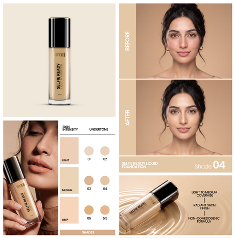 Amrij SELFIE READY LIQUID FOUNDATION