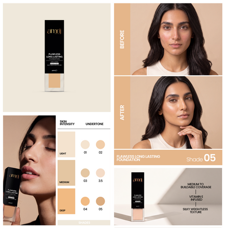 Amrij Flawless Long Lasting Foundation